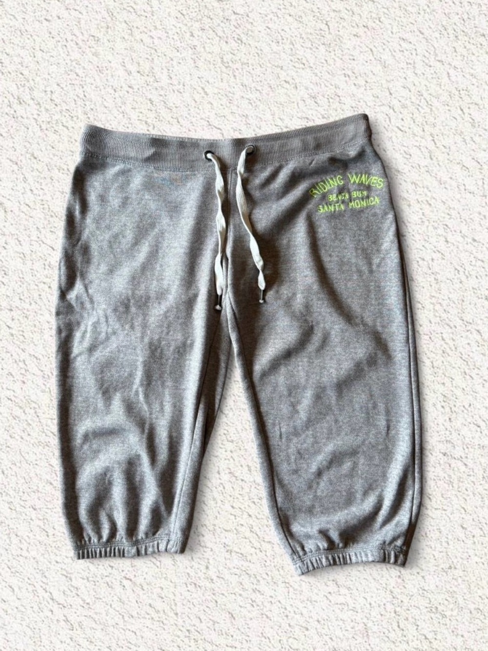Ardene Gray Sweatpants with Pink Logo Tag